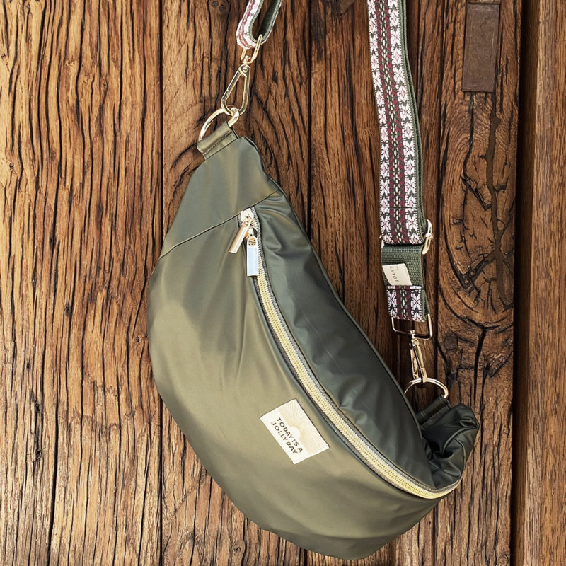 Sac banane Mix'n Match imperméable métallisé Sac banane Mix'n Match imperméable métallisé