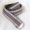 CEINTURE, CEINTURE ETHNIQUE, CEINTURE GALON